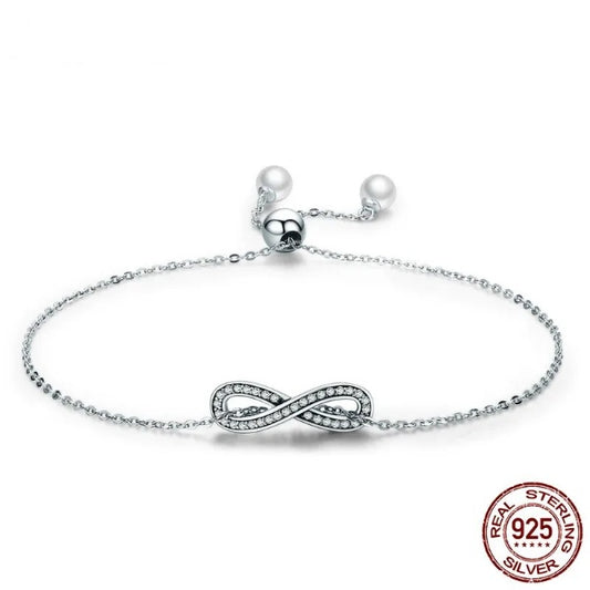 Qawwiy Infinity Love Chain Link Bracelet