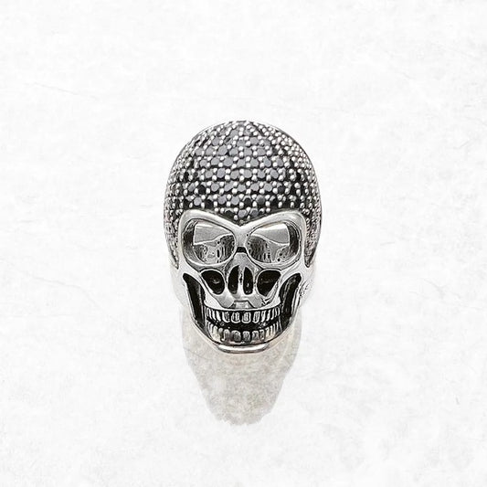 Qawwiy Skull Ring - 925 Sterling Silver
